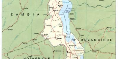 Карта вулиць блантайр Малаві